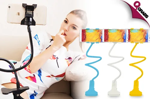 From QR29, Get the Perfect Angle with Universal Flexible Mobile Phone Holders - Choose from 4 Happy Colors! (Up to QR98 Value)